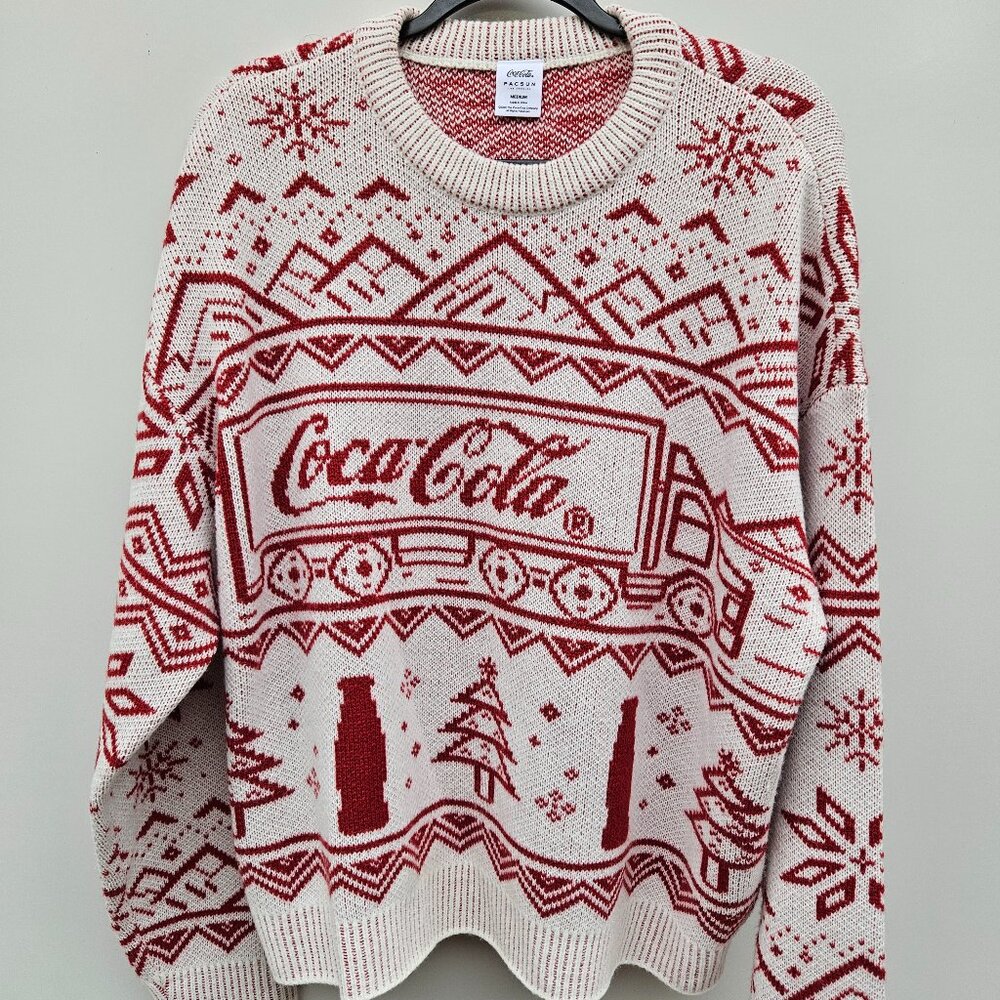 Men's coke holiday sweater